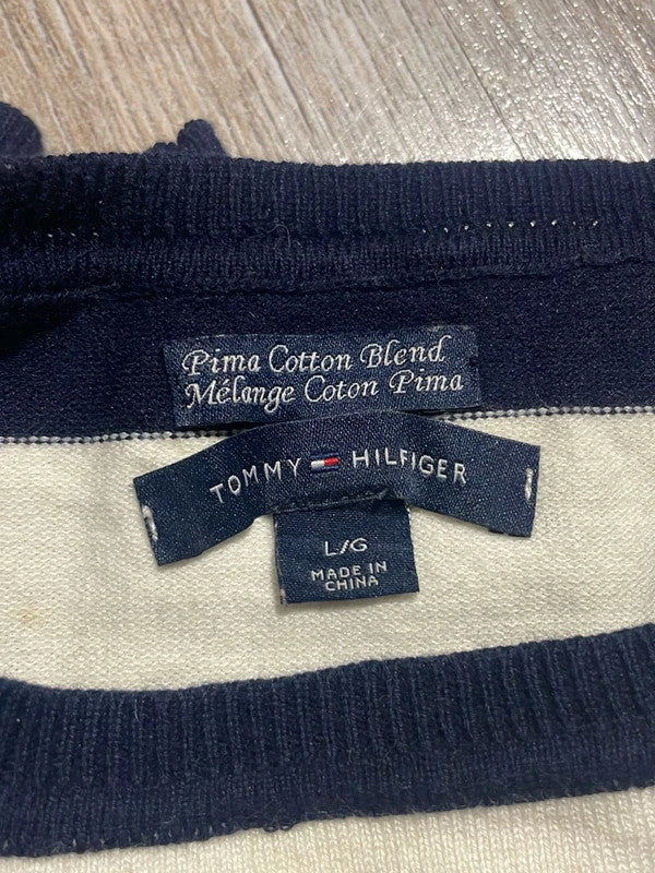 🛒Pull rayé Tommy Hilfiger L🛒