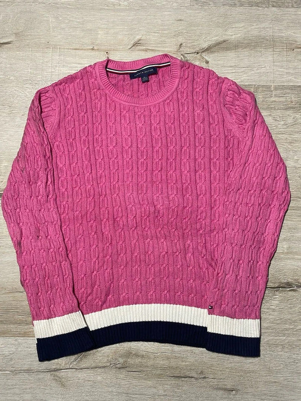 đź›’Pull Tommy Hilfiger Rose Taille XLđź›’
