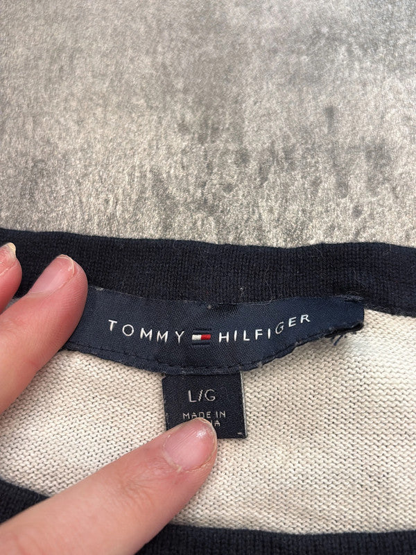 🛒Pull rayé Tommy Hilfiger L🛒