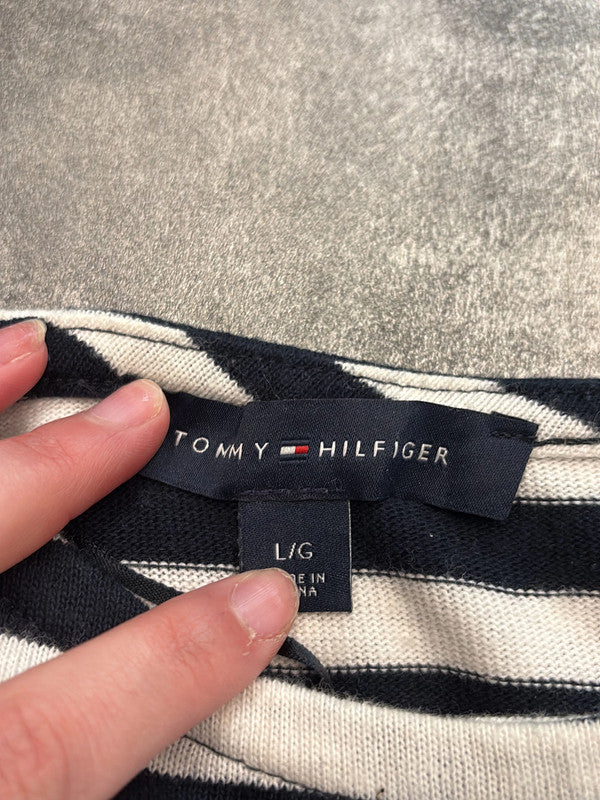 🛒T-shirt rayé Tommy Hilfiger L🛒