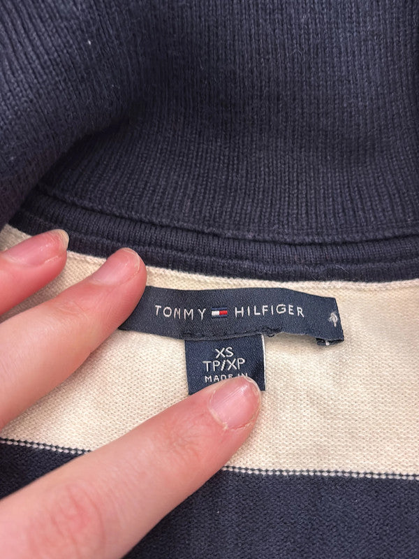 🛒Pull zippé à rayures Tommy Hilfiger XS🛒