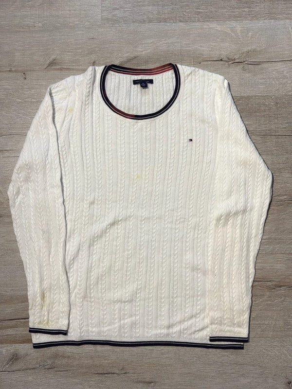 đź›’Pull Tommy Hilfiger Blanc XLđź›’