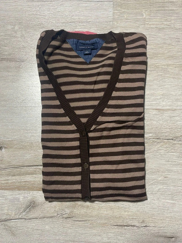 🛒Gilet rayé Tommy Hilfiger S🛒