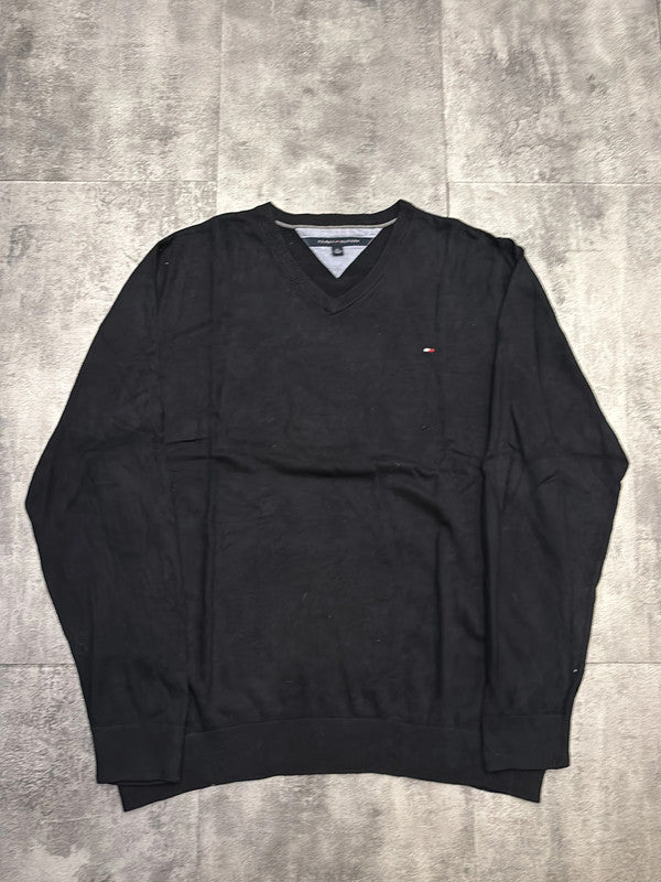 đź›’Pull Tommy Hilfiger Noir Taille XXLđź›’