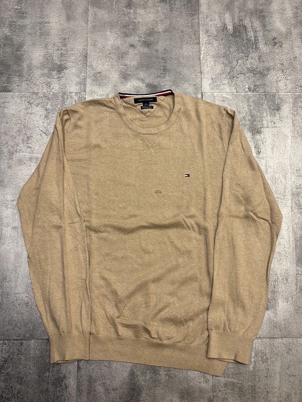 đź›’Pull Tommy Hilfiger Beige Taille Lđź›’