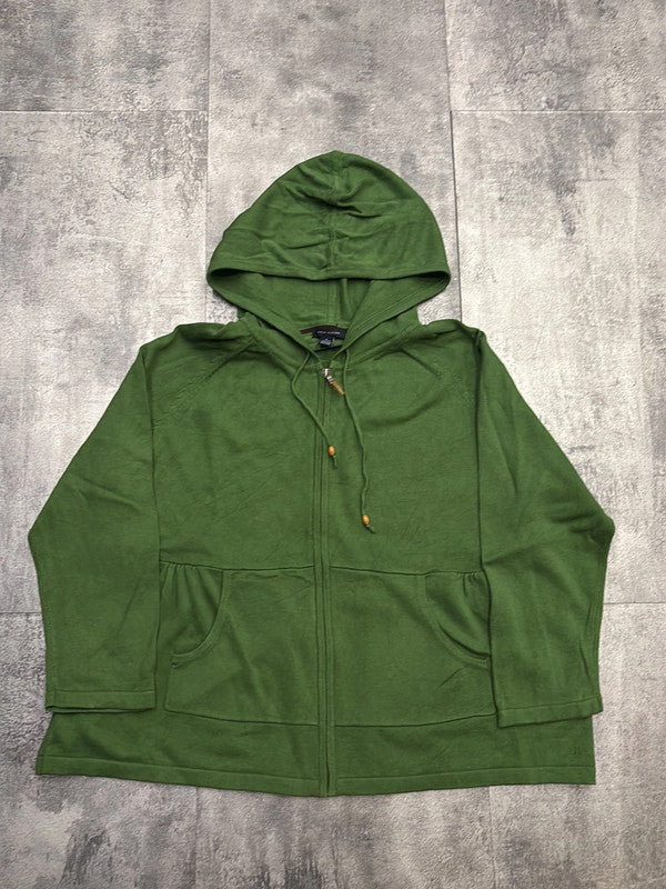 🛒Sweat à capuche zippé vert Tommy Hilfiger XL🛒