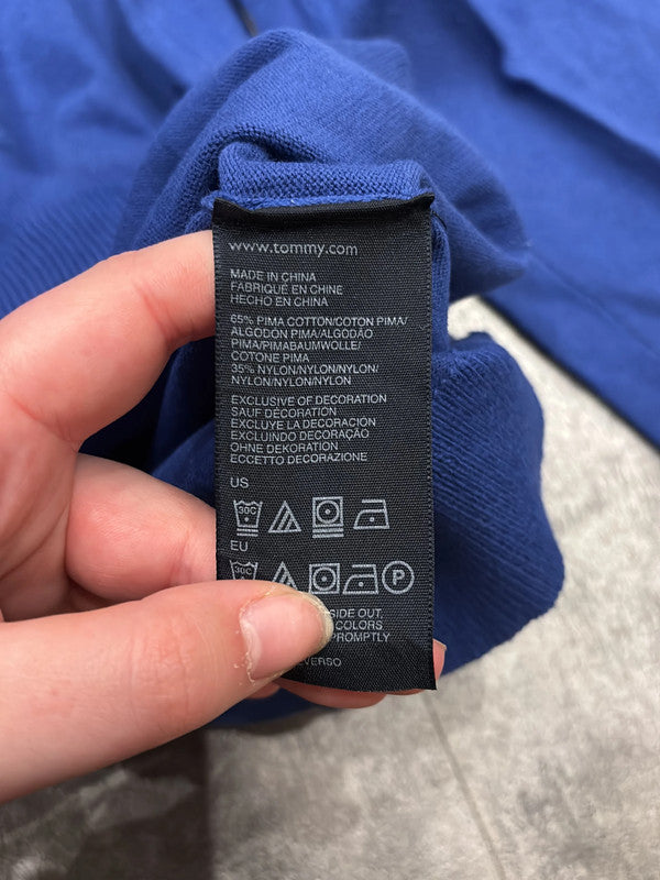 đź›’Pull Tommy Hilfiger Bleu Marine Taille XXLđź›’