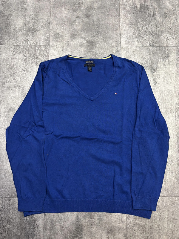 đź›’Pull Tommy Hilfiger Bleu Marine Taille XXLđź›’