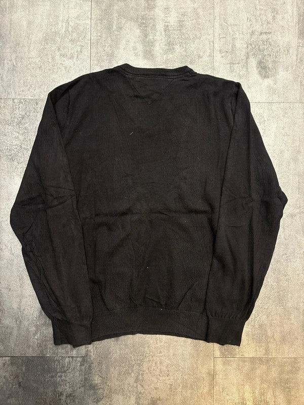 đź›’Pull Tommy Hilfiger L/G Noir Basique đź›’