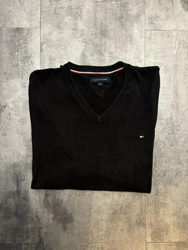 đź›’Pull Tommy Hilfiger L/G Noir Basique đź›’