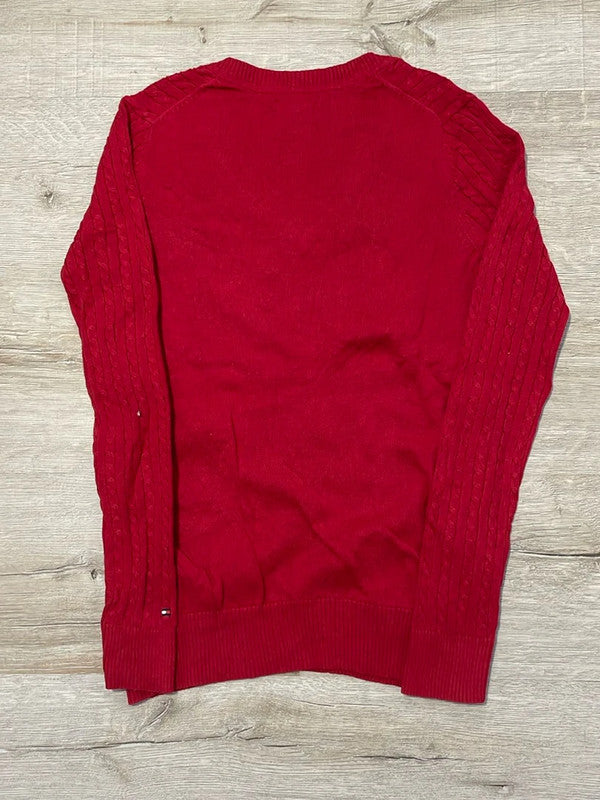 đź›’Pull Tommy Hilfiger Rouge Sđź›’