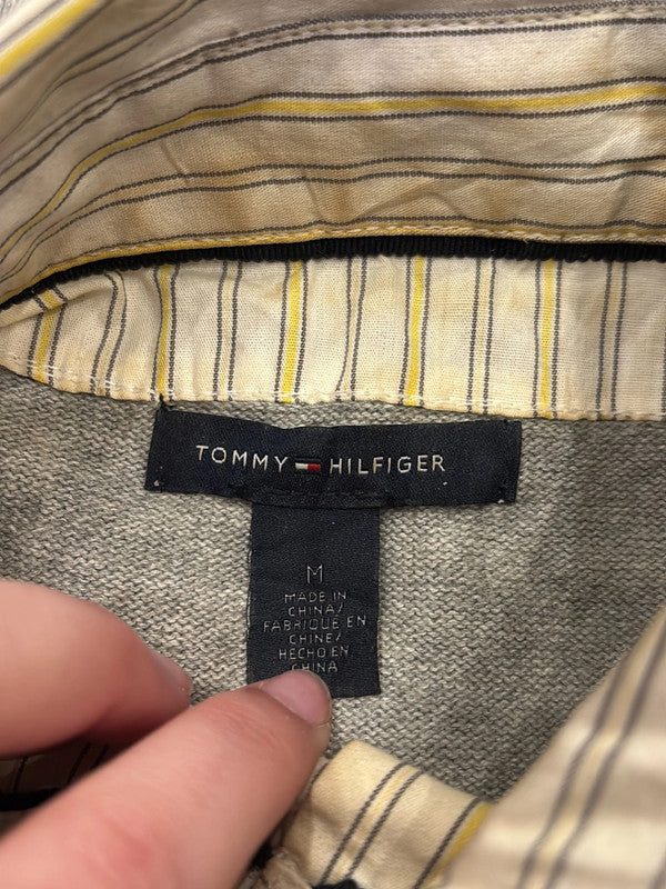 đź›’Pull Gris Tommy Hilfiger Taille Mđź›’