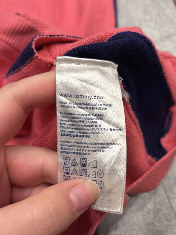🛒Gilet boutonné rose Tommy Hilfiger Taille L🛒