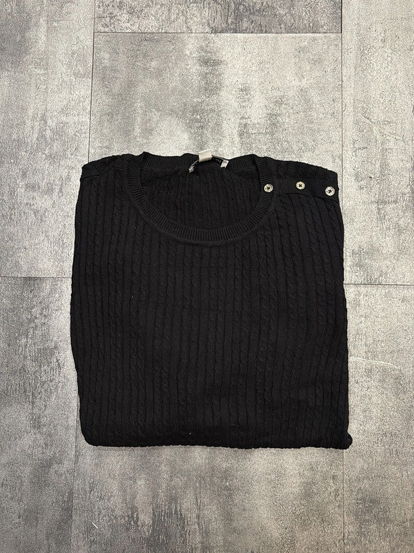 đź›’Pull noir Tommy Hilfiger taille Sđź›’