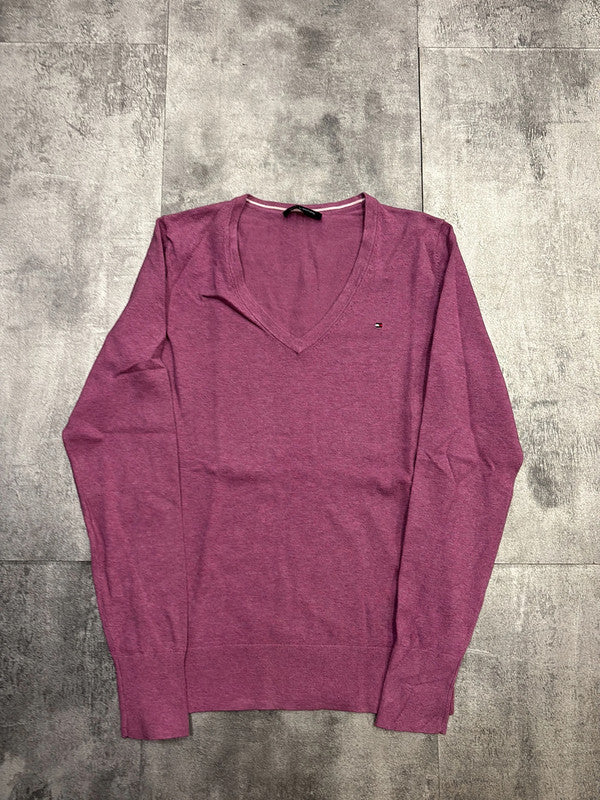 đź›’Pull col V Tommy Hilfiger Taille Sđź›’