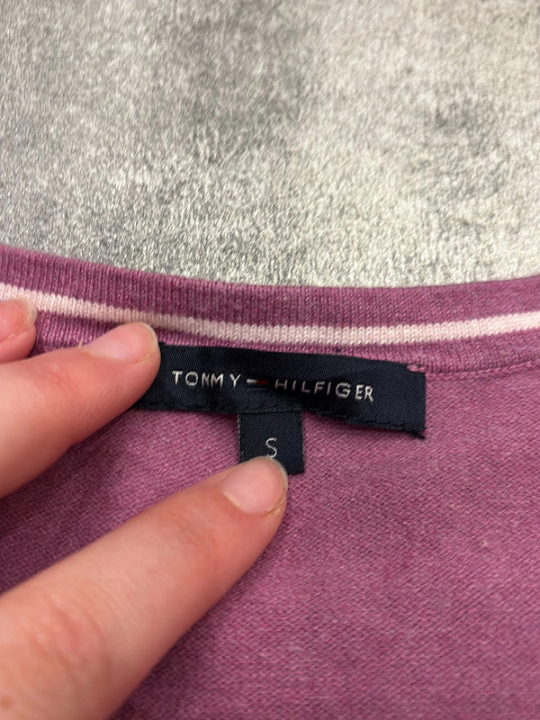 đź›’Pull col V Tommy Hilfiger Taille Sđź›’