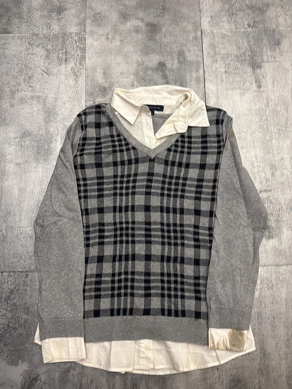 đź›’Pull Ă carreaux Tommy Hilfiger taille Mđź›’