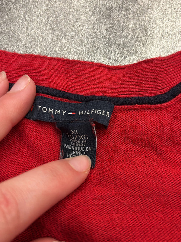 đź›’Gilet rouge vif Tommy Hilfiger XLđź›’