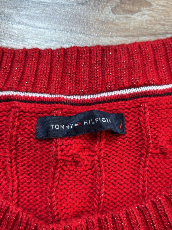 đź›’Pull Tommy Hilfiger Rouge XLđź›’
