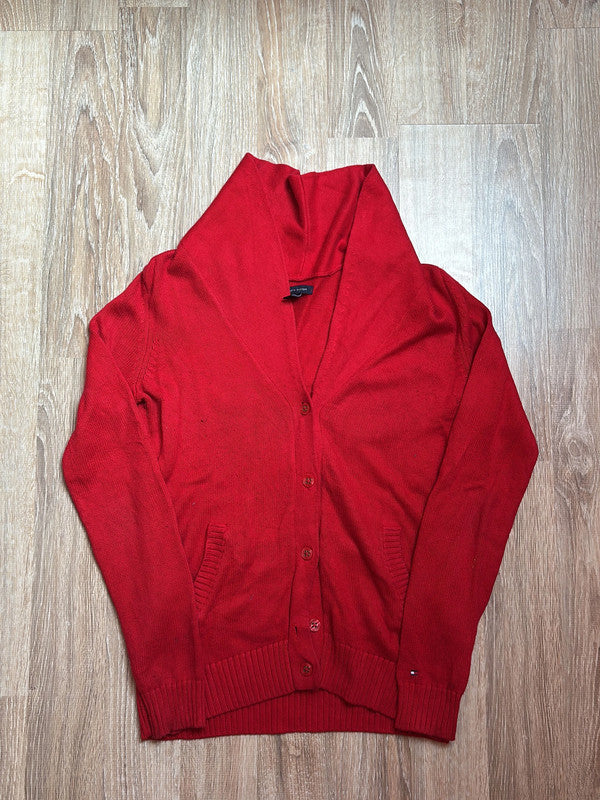 đź›’Gilet rouge Ă capuche Tommy Hilfiger Sđź›’