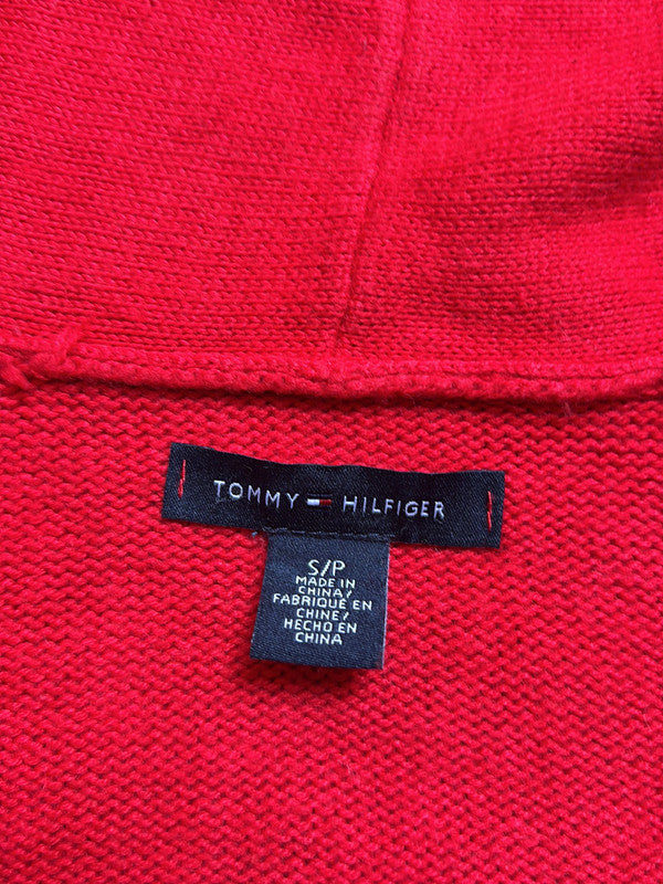 đź›’Gilet rouge Ă capuche Tommy Hilfiger Sđź›’