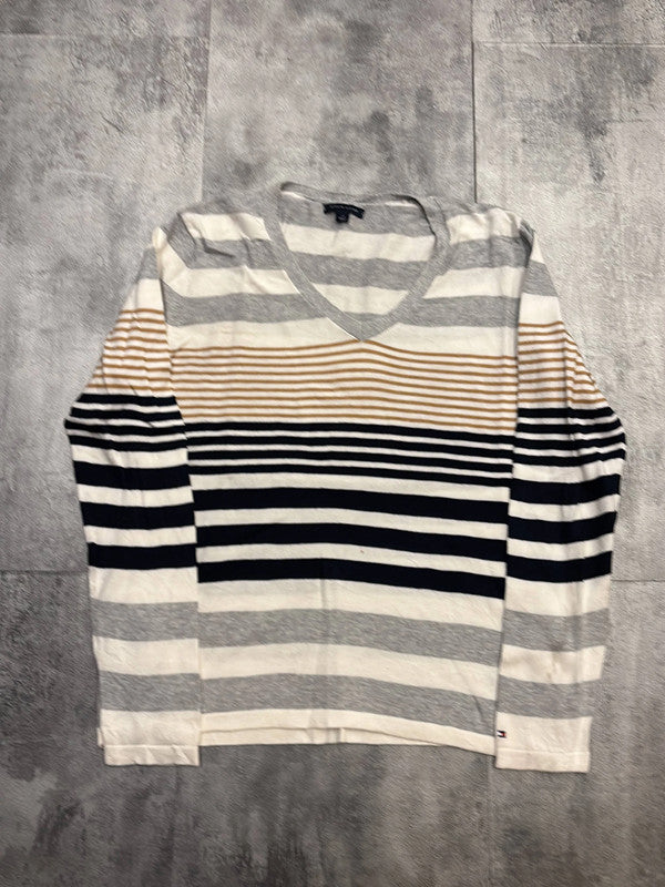 🛒Pull rayé Tommy Hilfiger L🛒