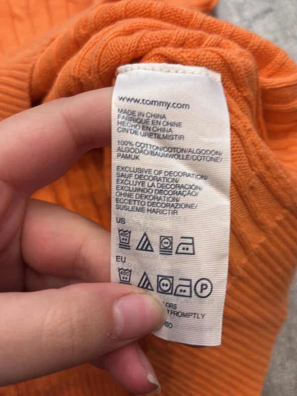đź›’Pull orange Tommy Hilfiger taille Lđź›’