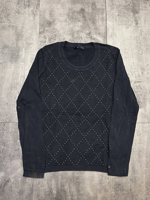 đź›’Pull Tommy Hilfiger Noir Taille Mđź›’