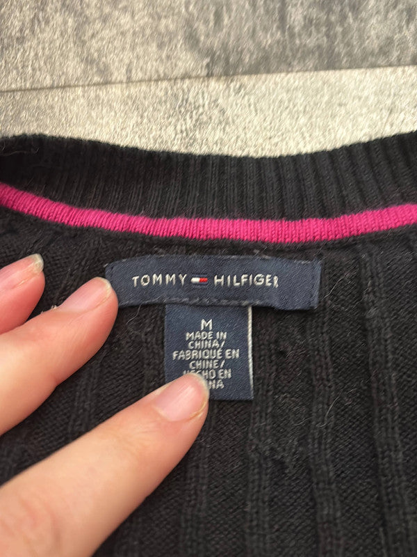 đź›’Pull noir Tommy Hilfiger taille Mđź›’