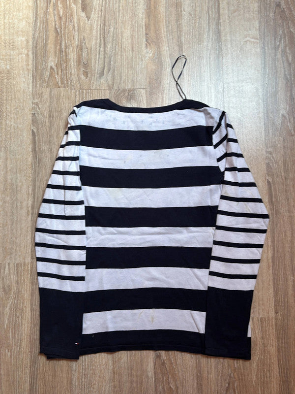 🛒Haut à manches longues rayé Tommy Hilfiger M🛒