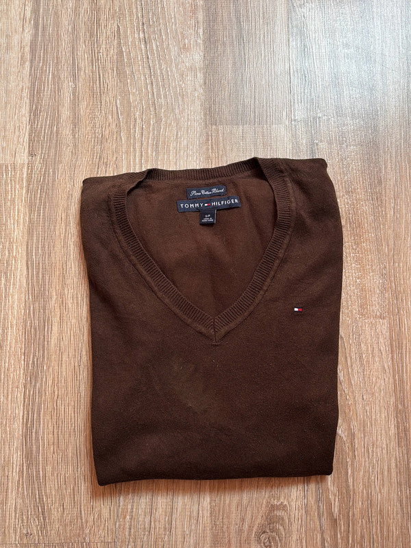 đź›’Pull col V Tommy Hilfiger Sđź›’