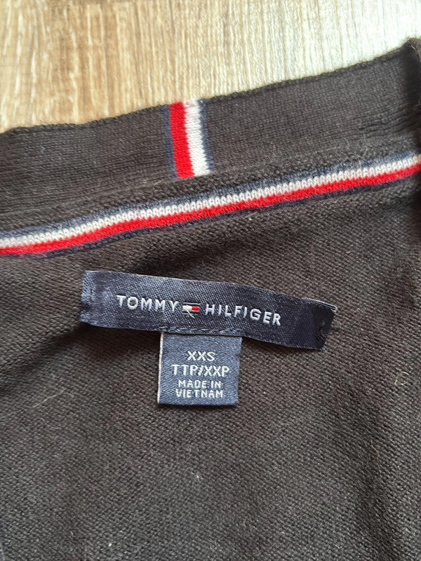 đź›’Gilet Tommy Hilfiger Noir Taille XXSđź›’