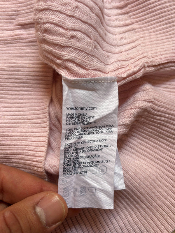 đź›’Pull rose Tommy Hilfiger taille Lđź›’