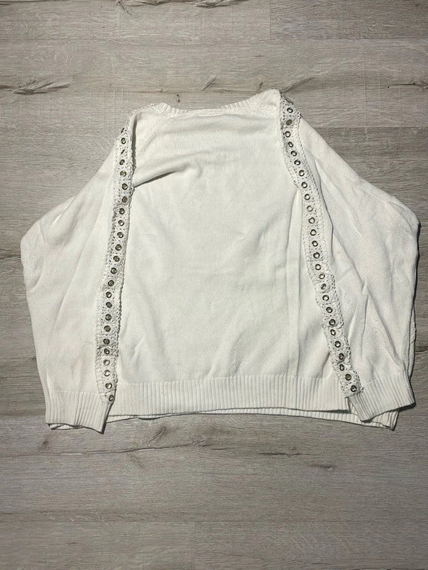 đź›’Pull Tommy Hilfiger Blanc Taille XXXLđź›’