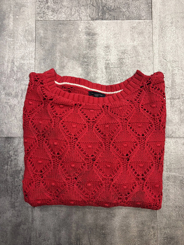 đź›’Pull Tommy Hilfiger Rouge Lđź›’