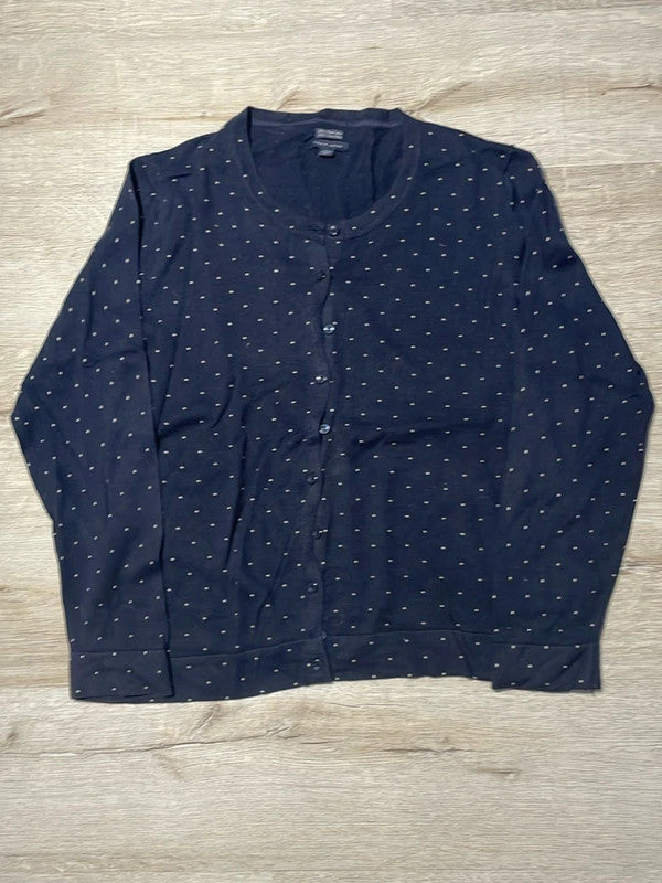 đź›’Gilet Tommy Hilfiger Bleu Marine Ă Pois XXLđź›’
