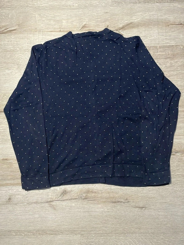 đź›’Gilet Tommy Hilfiger Bleu Marine Ă Pois XXLđź›’