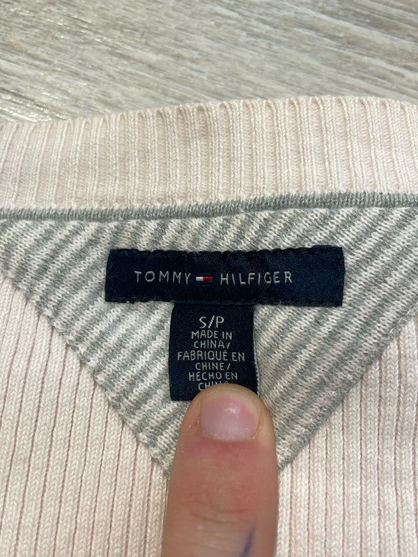 đź›’Pull rose Tommy Hilfiger taille Sđź›’