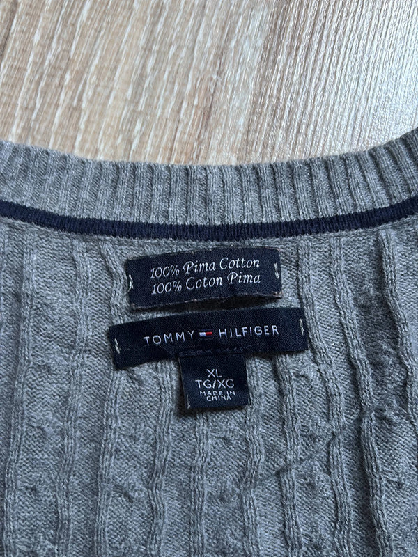 🛒Pull Gris Tommy Hilfiger XL🛒