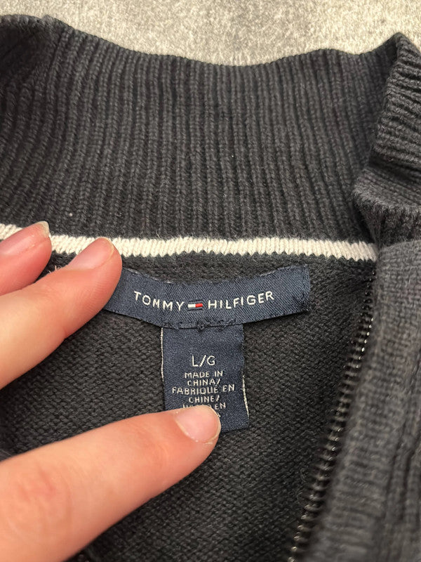 🛒Gilet zippé Tommy Hilfiger Noir L🛒