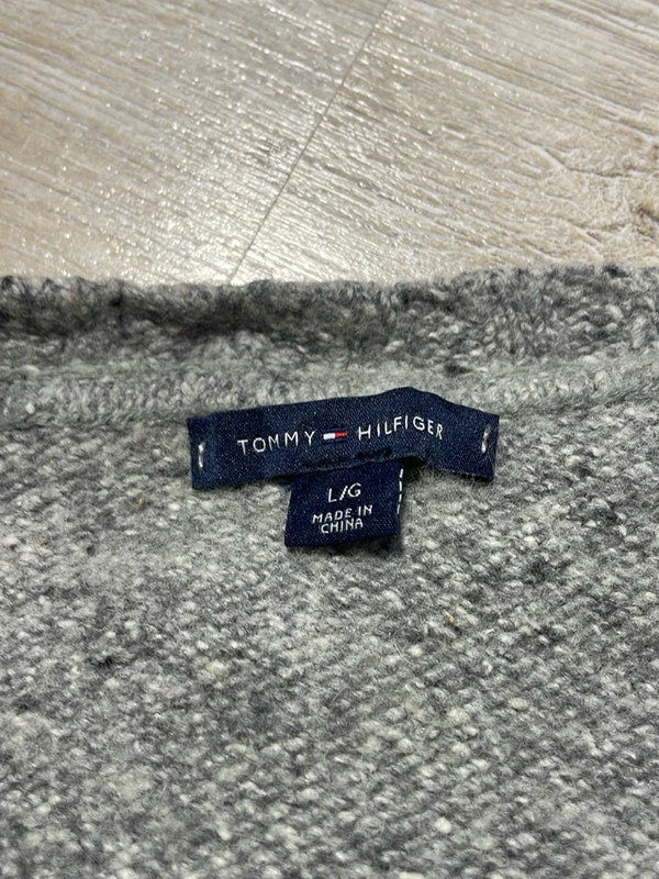 đź›’Pull Tommy Hilfiger Gris Taille Lđź›’