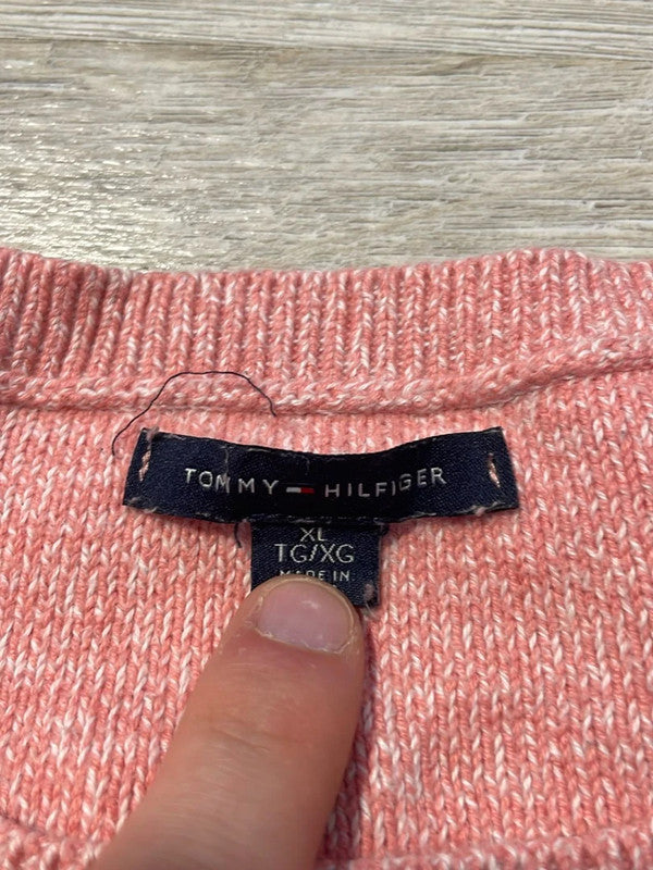 đź›’Pull Tommy Hilfiger Rose Taille XLđź›’