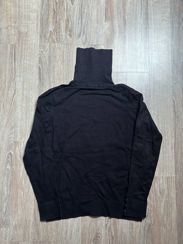 🛒Pull col roulé noir Tommy Hilfiger S🛒