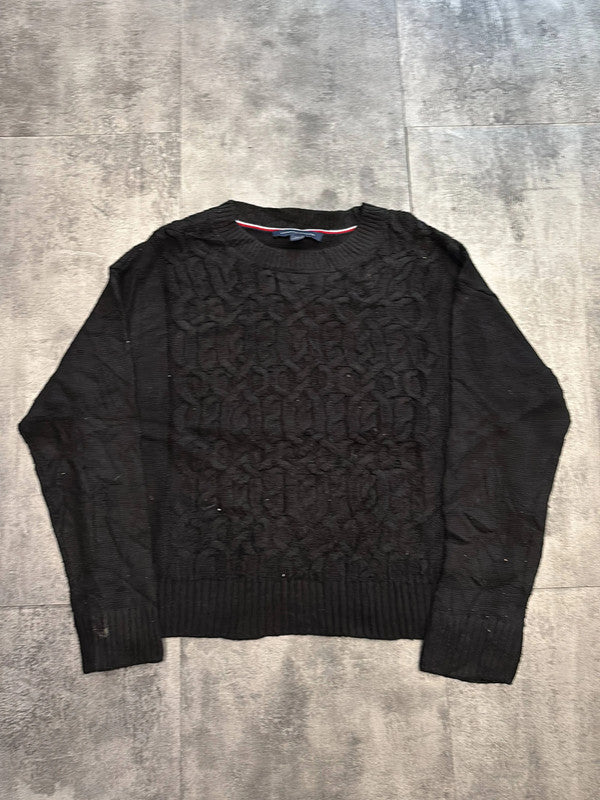 đź›’Pull noir Tommy Hilfiger taille Mđź›’