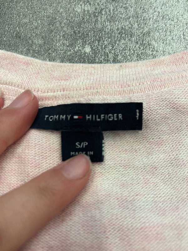 đź›’Pull rose Tommy Hilfiger taille Sđź›’