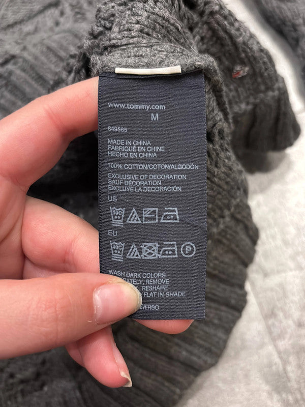 đź›’Pull Gris Tommy Hilfiger Taille Mđź›’