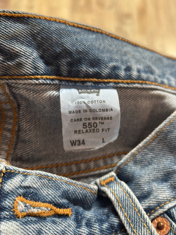 đź›’Short en jean Levi's 550 W34đź›’