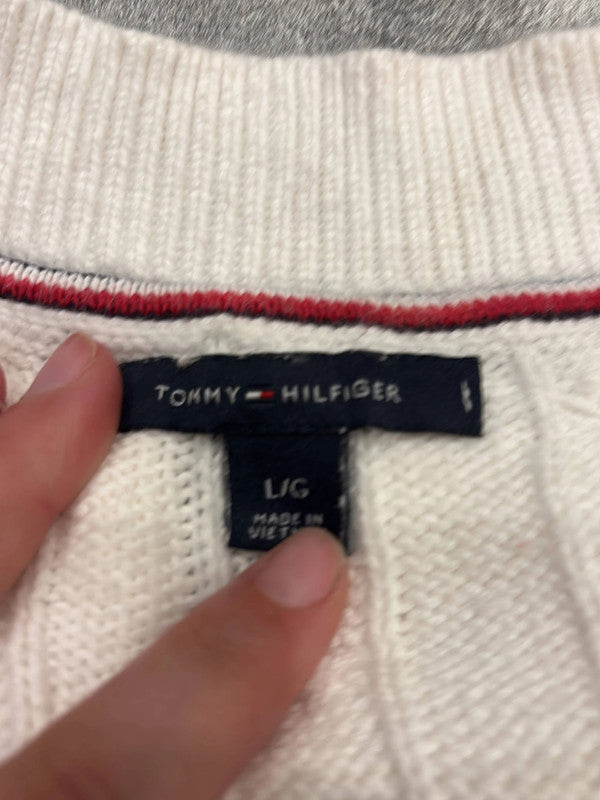🛒Pull torsadé Tommy Hilfiger L🛒