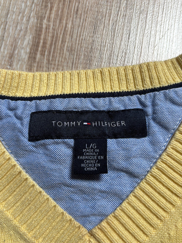 đź›’Pull jaune Tommy Hilfiger taille Lđź›’