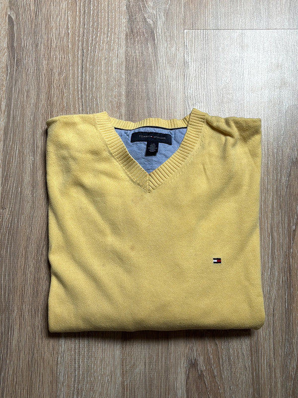 đź›’Pull jaune Tommy Hilfiger taille Lđź›’